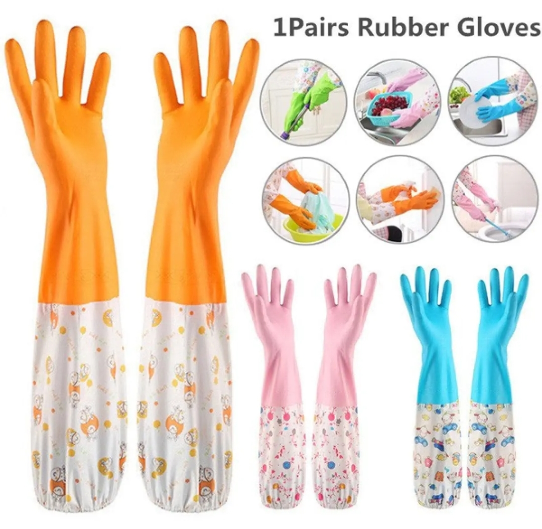 2 জোড়া Kitchen Long Hand Gloves