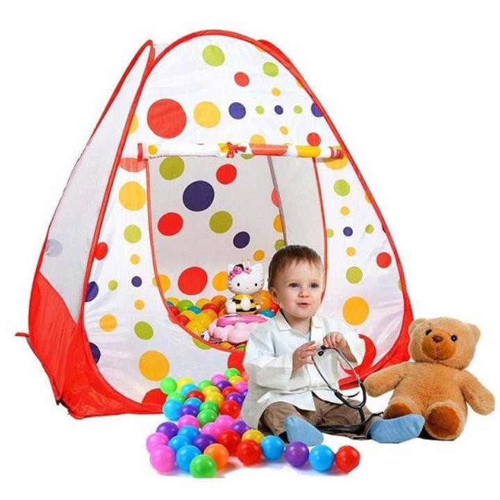 Kids Tent Play House with 50 Colorful Balls – Indoor & Outdoor Fun