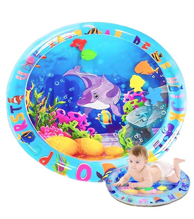 ২৫” x ২৫” ইঞ্চি  Baby Water Mat Inflatable Cushion Infant Toddler Water Play Mat Toys