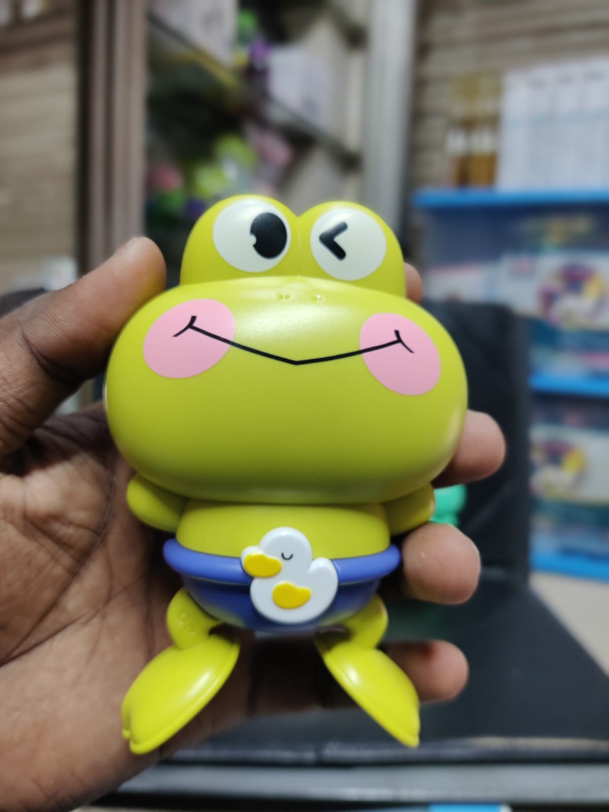 2pcs - Cartoon Frog Baby Bath Toy