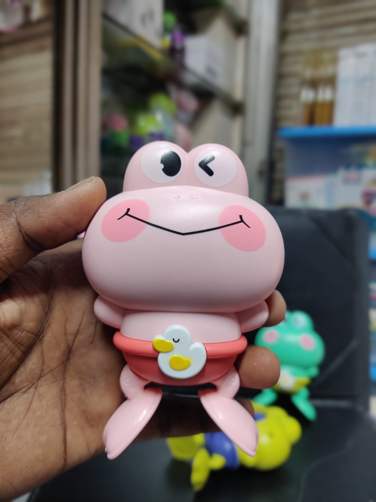 2pcs - Cartoon Frog Baby Bath Toy