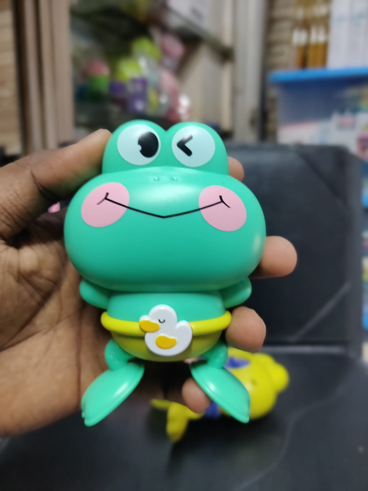 2pcs - Cartoon Frog Baby Bath Toy