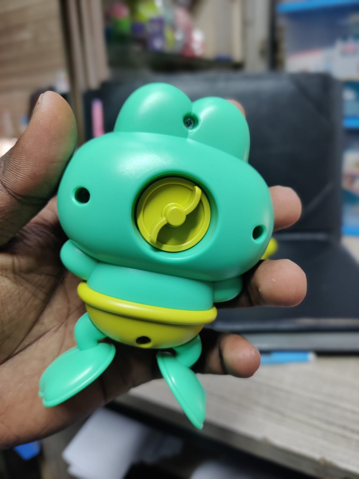 2pcs - Cartoon Frog Baby Bath Toy