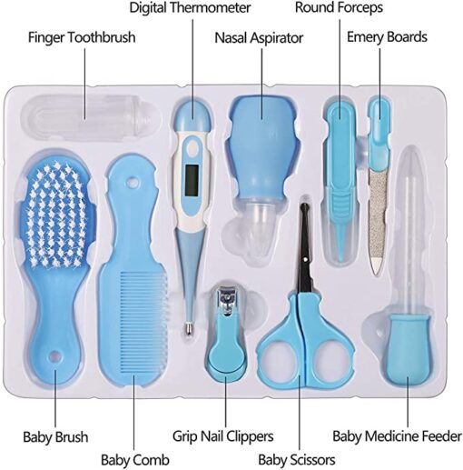 10 PCS Baby Health Care Kit, Newborn Baby Care Accessories