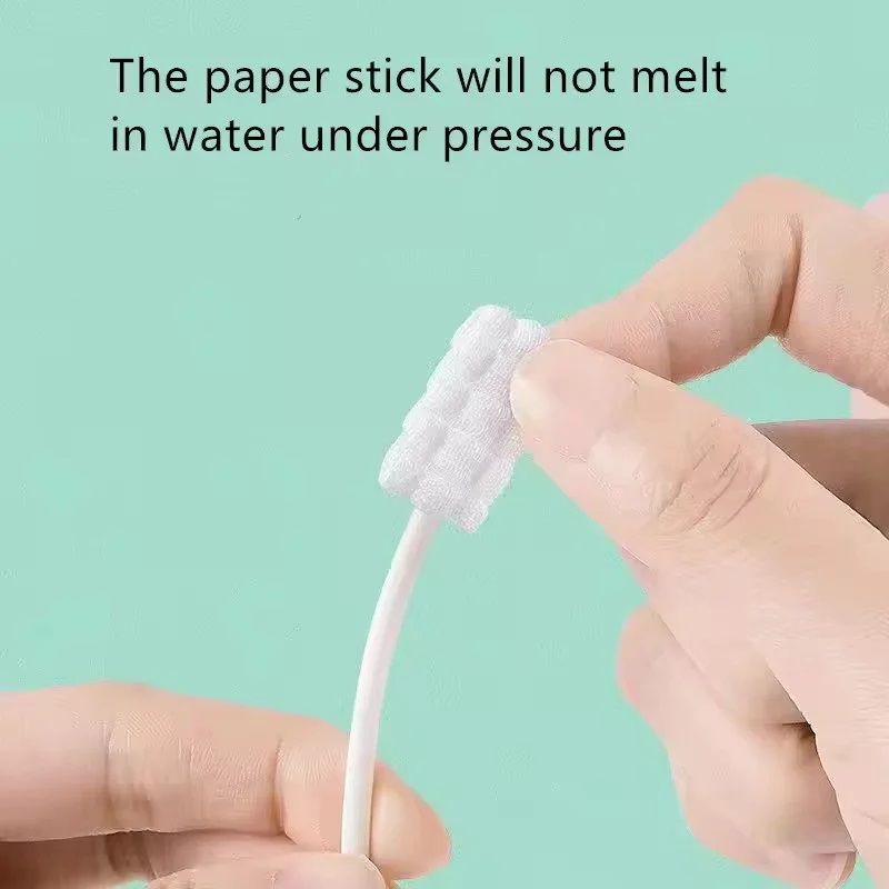 Baby Oral Cleaner – বেবি জিভ পরিষ্কার করার গজ টুথব্রাশ (৩০ পিস বক্স)