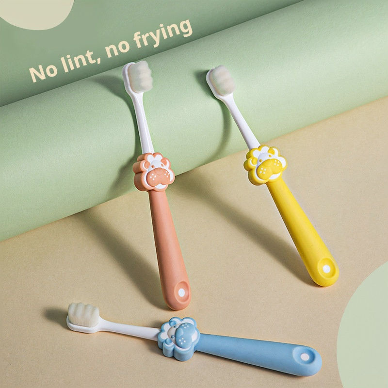 2pcs - Children’s ultra soft toothbrush, pack for early age, 2-12 years