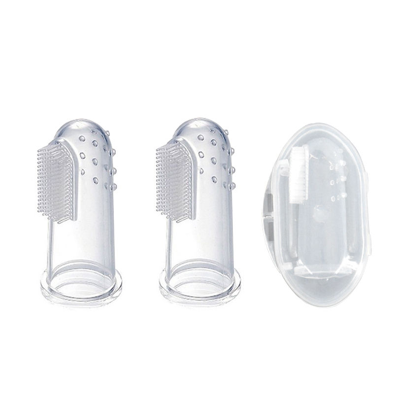 Baby Silicone Finger Toothbrush