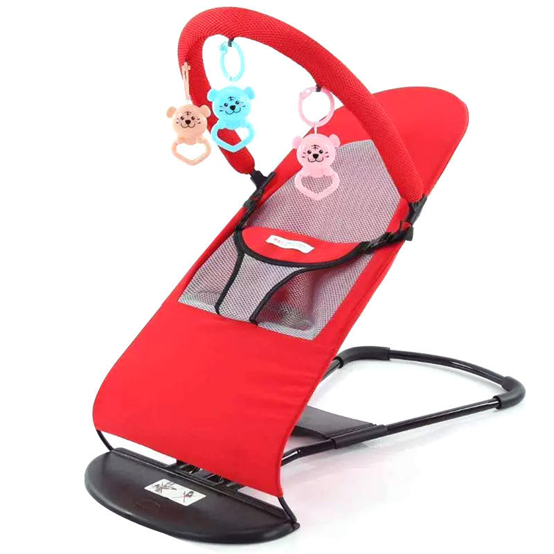 Baby Bouncer Chair with Toy & Soft Seat