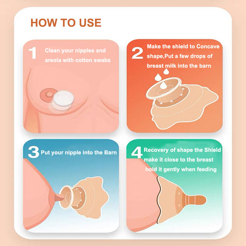 1pcs – Breast head cover protection anti-bite breast shield breast-feeding breast cover