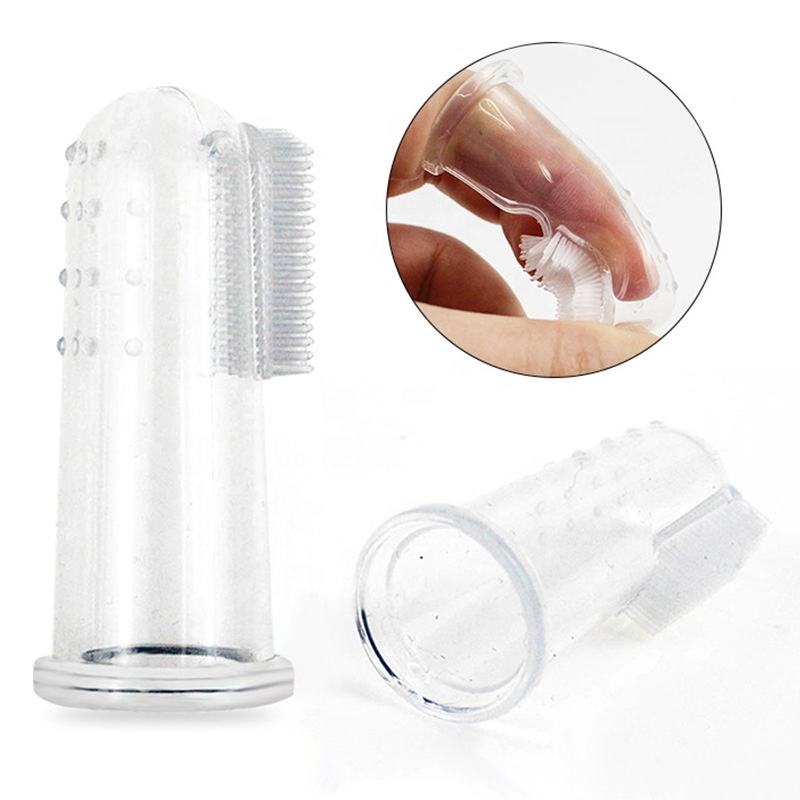 Baby Silicone Finger Toothbrush