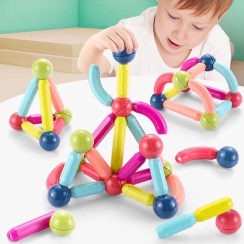 42 Pcs Magnetic Balls & Sticks Toy for Kids