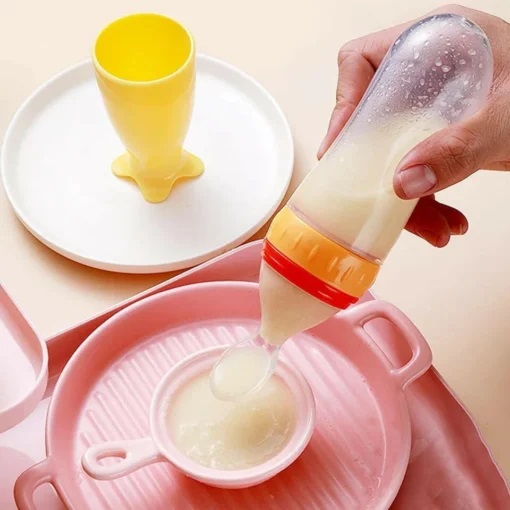 আপডেট ফুল সিলিকন চামচ ফিডার – 1 পিস