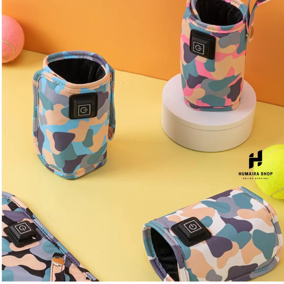 Portable Baby Milk Warmer – USB Rechargeable & Travel-Friendly